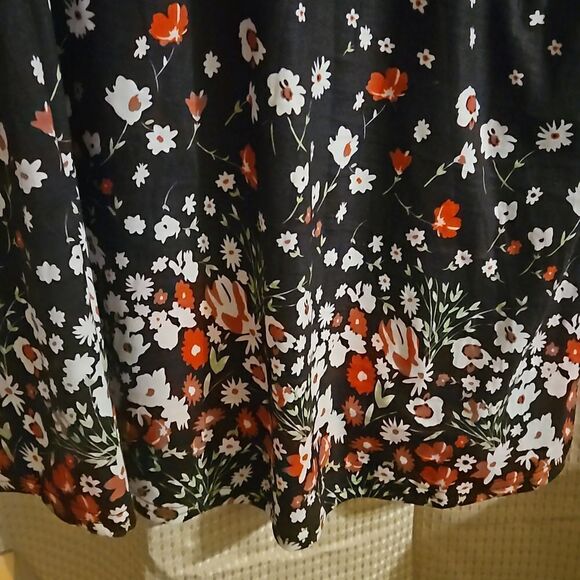 Sherosa woman T shirt dress floral 2 XL - Picture 4 of 5